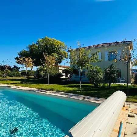 V0861 Avec Piscine Privée Pour 8 à 10 Personnes Villa Agde